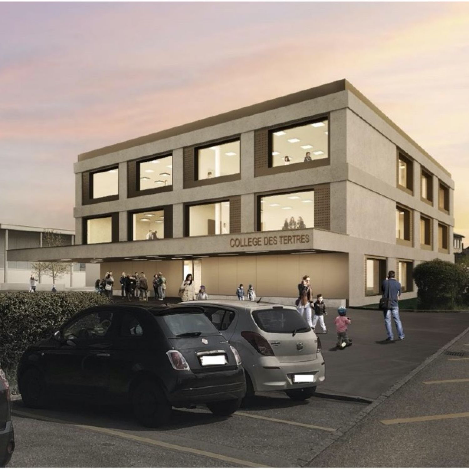 Réfection (assainissement) du collège des Tertres